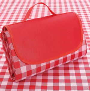 Red Oxford Fabric Waterproof Picnic Mat